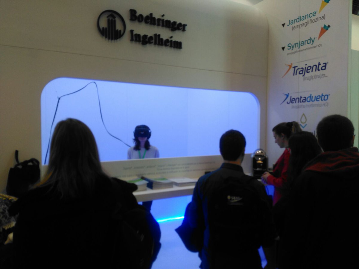 welinkvr's tweet photo. Ahora mismo en el #38SEMI!! Gran éxito de los casos clínicos. Un placer trabajar con @Boehringer 😀 #eHealth #VR @CongresoSEMI https://t.co/6q0doCkstg