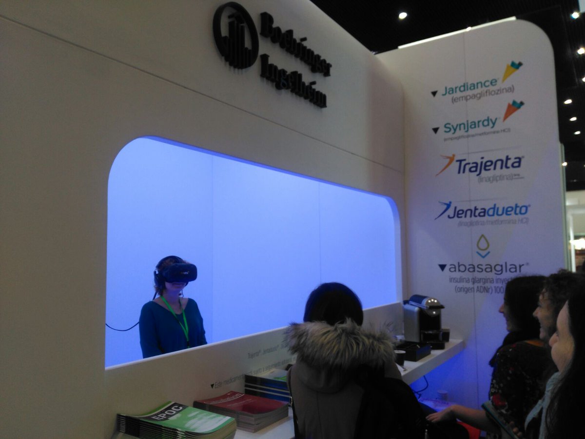 welinkvr's tweet photo. Ahora mismo en el #38SEMI!! Gran éxito de los casos clínicos. Un placer trabajar con @Boehringer 😀 #eHealth #VR @CongresoSEMI https://t.co/6q0doCkstg