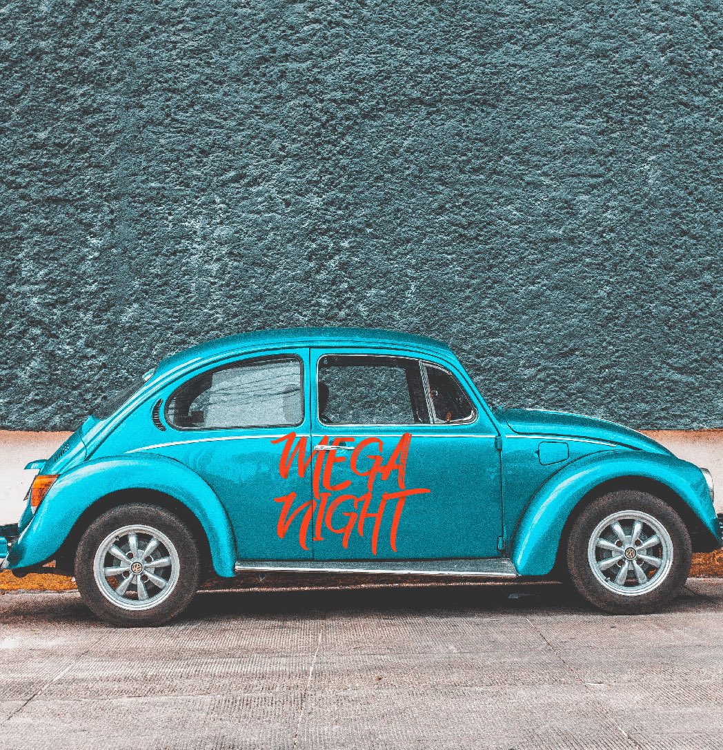 #MEGANIGHT is coming hot like VW Beatle 💥💥 7:30pm Friday!