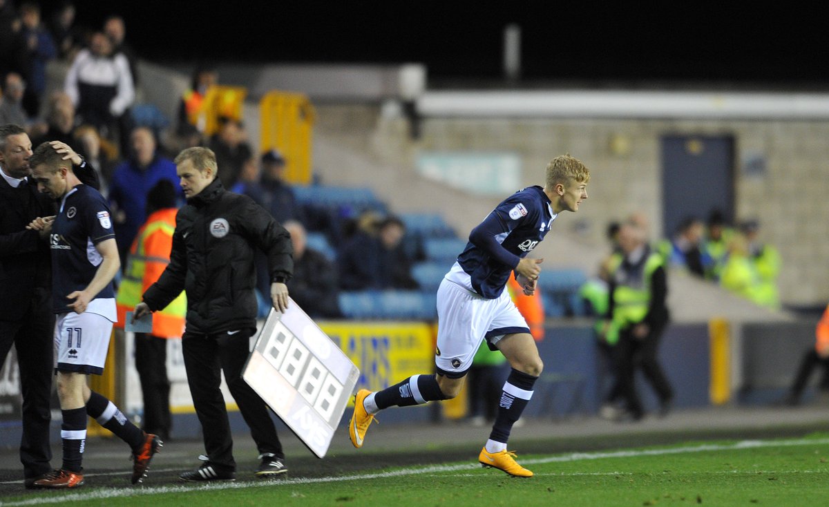 🙌

Congratulations to #Millwall's <a href="/twardek/">kris twardek</a> - the winger made his first Lions appearance in the League on Tuesday night against <a href="/HullCity/">Hull City</a>!