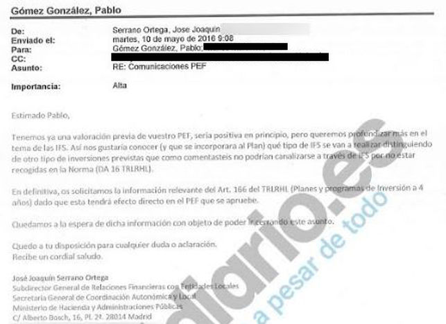 EXCLUSIVA | Hacienda dio por bueno inicialmente un plan económico del Ayuntamiento de Madrid que luego tumbó eldiario.es/madrid/tecnico… Lo cuenta @FatymaCaballero