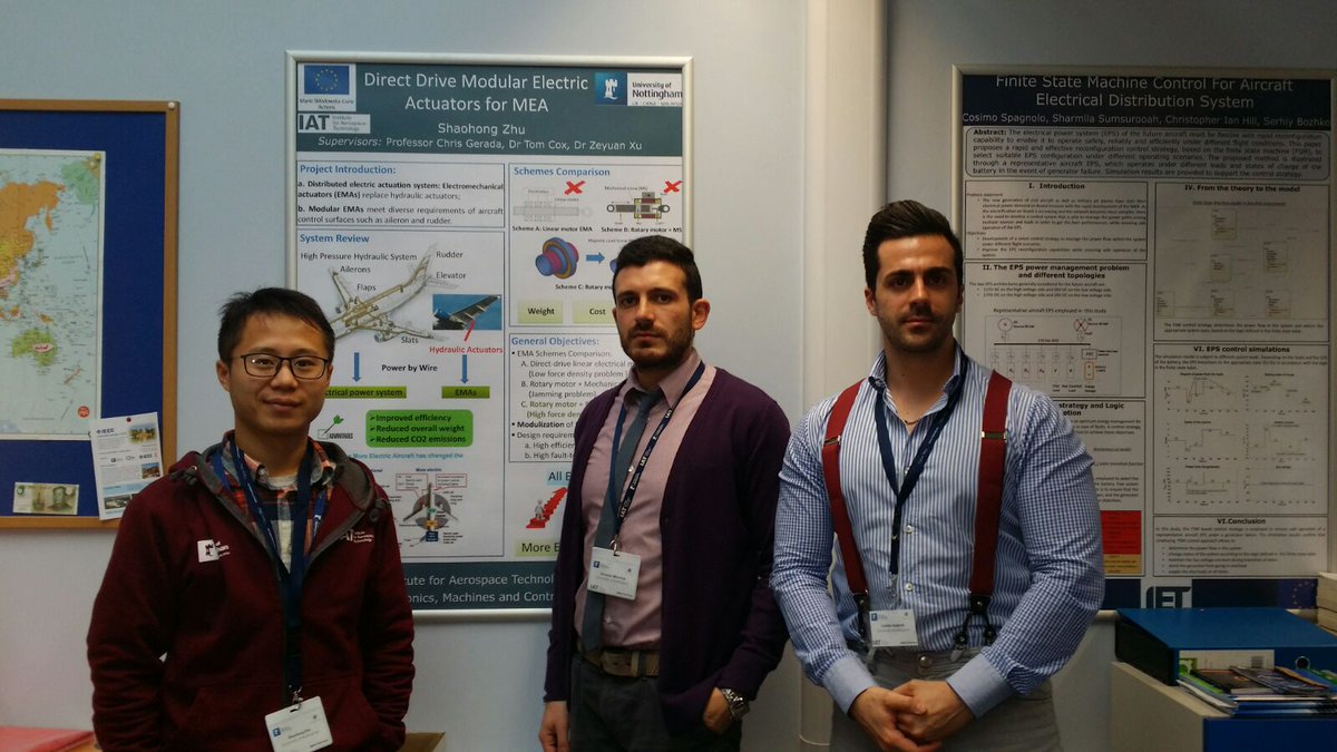 UoNINNOVATIVE's tweet photo. Our #electrical team @IAT_Shaohong @iat_cosimo @IAT_Vincenzo attending @cleansky_ju EMINEO Workshop at @UoNAerospace https://t.co/diUOpfVzXJ
