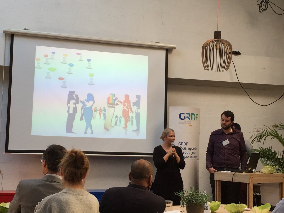« Faire sortir le gaz de nos maisons » voici la super ambition de Lydia qui innove pour faire du #gaz l’énergie de tous les possibles !  #biomethane. Bravo à elle et à tous les innovateurs #GRDFIDF #KIOZ #KIOZIDF2017