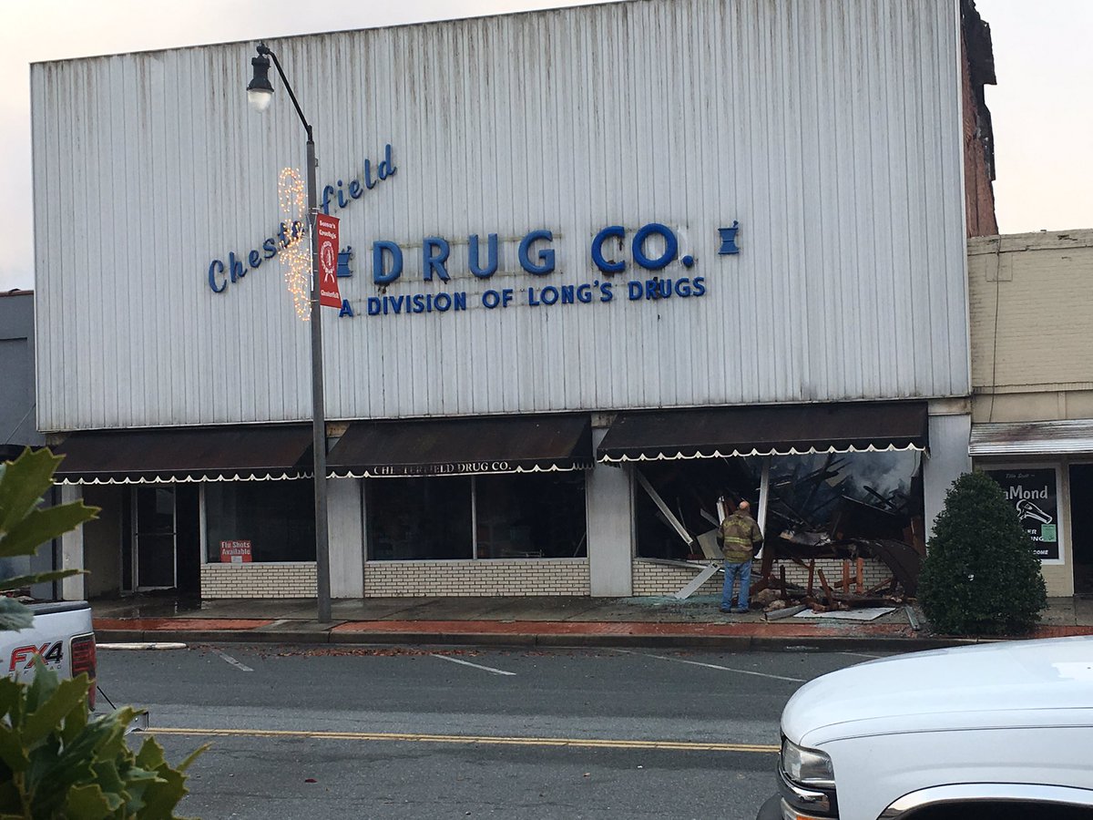 CarolineHicksTV's tweet photo. MORE: A closer look at damage from #ChesterfieldFire @WBTV_News https://t.co/6vFw1Soxdn
