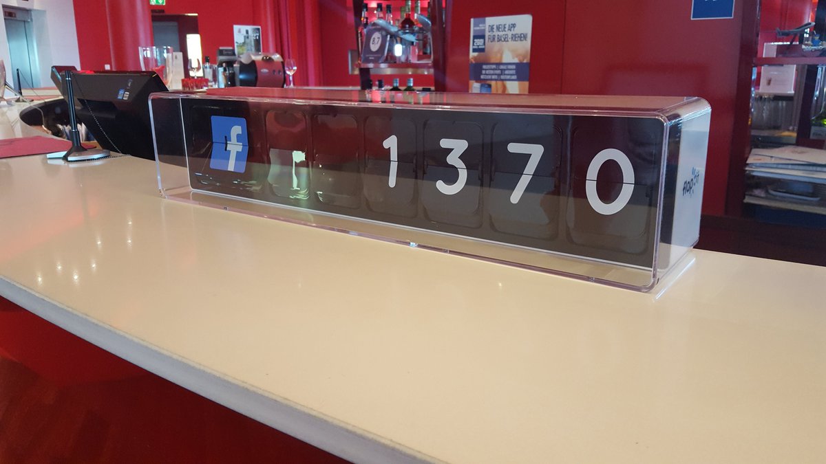 AirportHotelBSL's tweet photo. We just received our @Flapitcounter and we are excited to see it operating!
Simply follow us!!
#airporthotelbasel #flapit #convenientfriendly https://t.co/jBPU1GLsMV