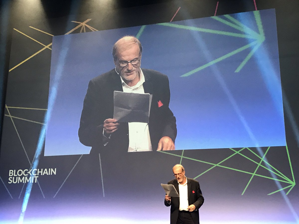CV_Competition's tweet photo. A warm welcome to the Blockchain Summit - Crypto Valley from Mayor Dolfi Müller! #BCSummit17 https://t.co/YULHKqIKvb
