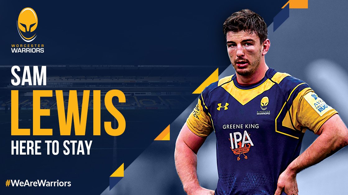WorcsWarriors's tweet photo. 📢 BREAKING NEWS 📢 

Turnover king @SamLewis_90 has signed a new Warriors deal! 

#HereToStay  

👉 https://t.co/T9tVFbeoGe https://t.co/XKcq1BcJCf