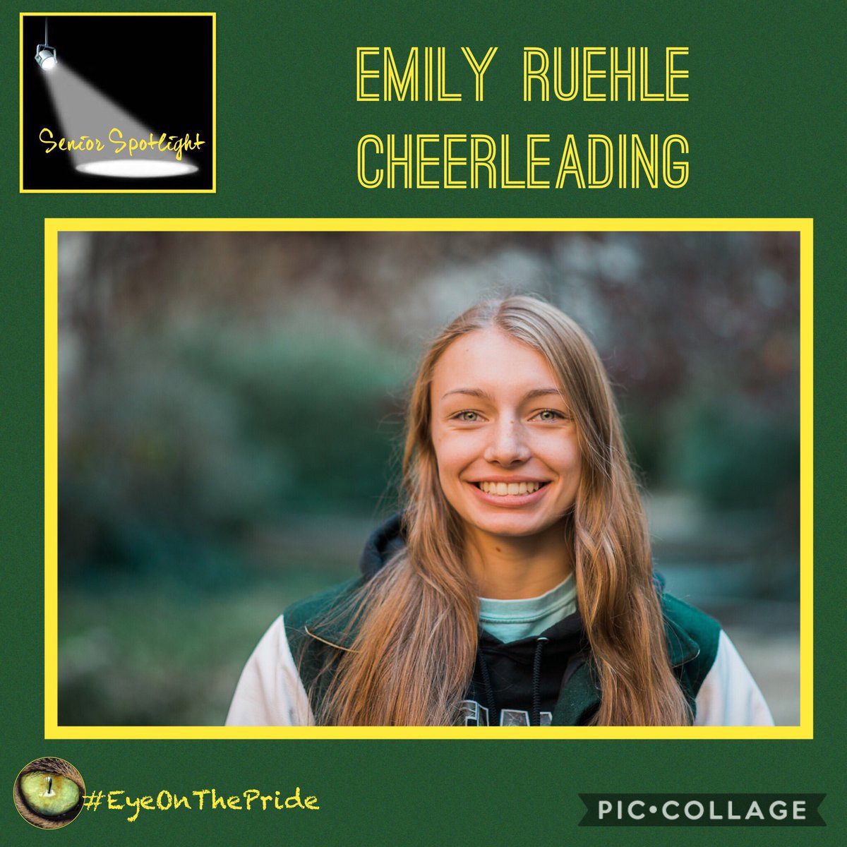 SENIOR SPOTLIGHT: Emily Ruehle - Cheerleading
Read here: facebook.com/permalink.php?…
#EyeOnThePride <a href="/pinelandscats/">Pinelands Wildcats</a> <a href="/pinelandsjhs/">Pinelands JHS - Eric Pschorr</a> <a href="/CatAthletics/">Pinelands Athletics</a> <a href="/PinelandsCheer/">Pinelands Cheer💚💛</a>