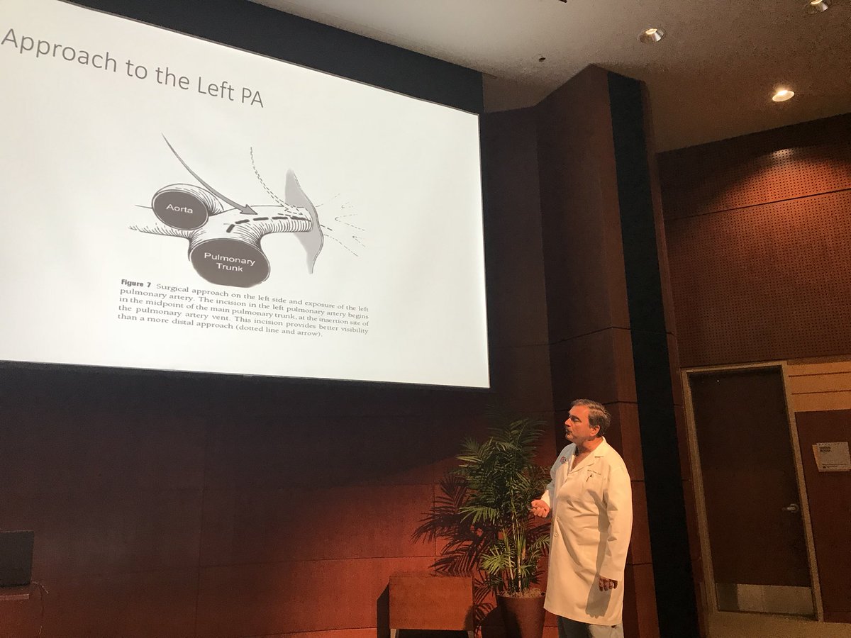 FHCVI1's tweet photo. Dr. George Palmer III discusses surgical options for PE at CV Grand Rounds https://t.co/ws9PiOknnP
