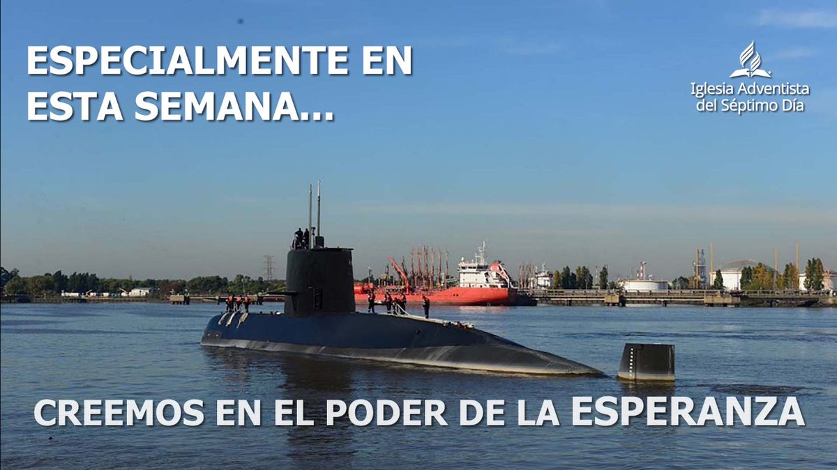 Continúan las oraciones por los 44 tripulantes del #ARASanJuanSubmarino sus familias y todos los que participan de la búsqueda.