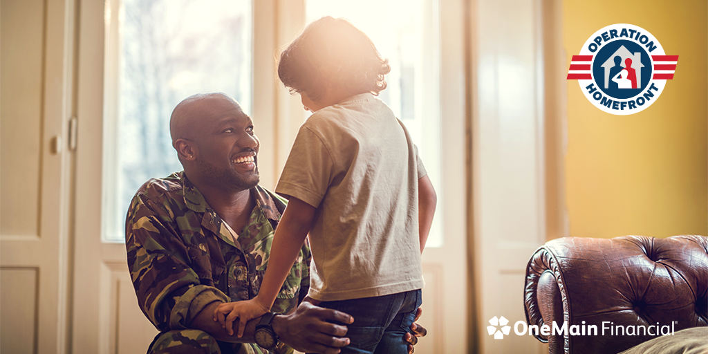 OneMain's tweet image. Like this post (limit 1) before Nov. 30 &amp;amp; we’ll donate $3 up to $25k to veterans. @Op_Homefront. #HelpOMSupportVets spr.ly/AboutOperation…