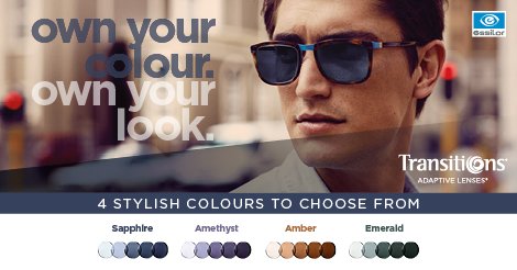 Praills's tweet photo. Transitions Style Colours Adaptive Lenses @TransitionsGB
Now available @Praills ***4 New Colours***
Amber
Amethyst
Emerald
Sapphire
Book your appointment now for a Eye Exam on 01329 280250
#ownyourcolour
#ownyourlook https://t.co/rIDBAknkfi