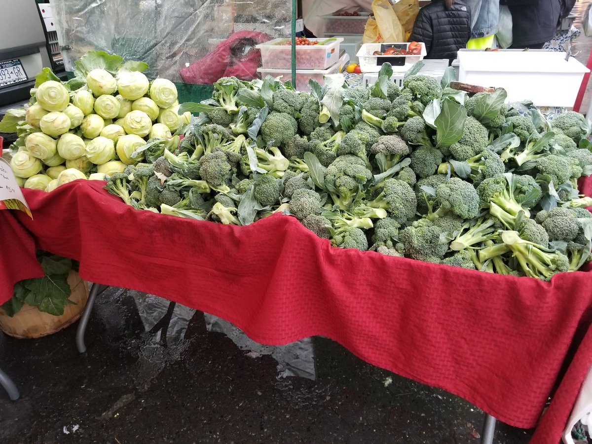 cherrylanefarms's tweet photo. For Thanksgiving shoppers we have fresh cut #roman #lettuce  #swisschard #Brussels just dug #sweetpotato yukon #potato, #kohlrabi  &amp; #romaneso #califlower.  So stop on by Cherry Lane Farms @UnSqGreenmarket today &amp; have a Great Holiday:^) https://t.co/b7Xsl0L7WG