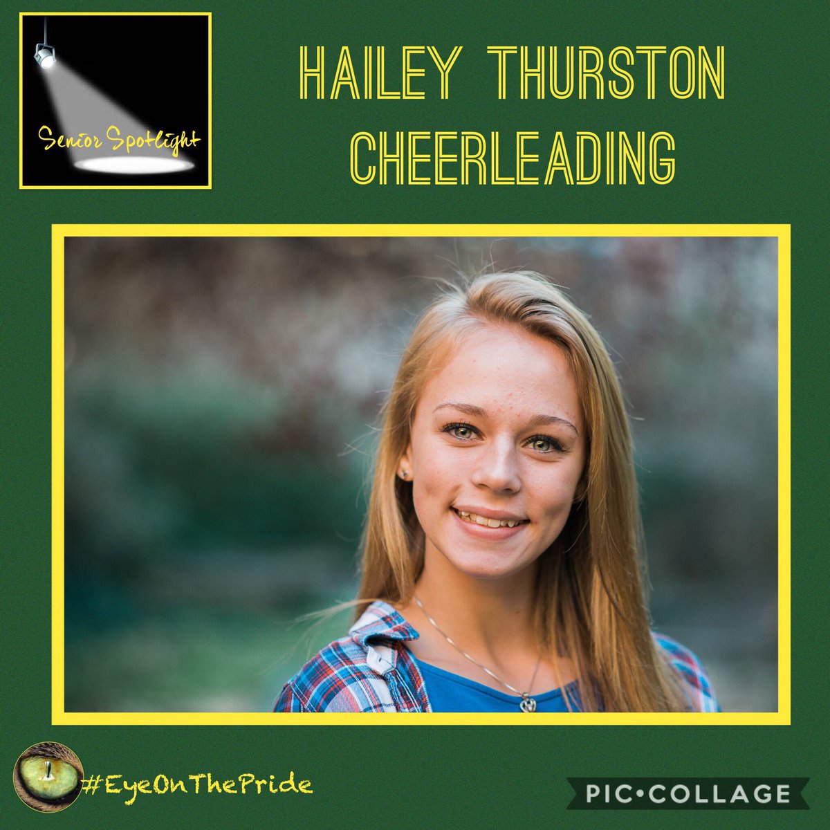 SENIOR SPOTLIGHT: Hailey Thurston - Cheerleading
Read here: facebook.com/permalink.php?…
#EyeOnThePride <a href="/pinelandscats/">Pinelands Wildcats</a> <a href="/pinelandsjhs/">Pinelands JHS - Eric Pschorr</a> <a href="/CatAthletics/">Pinelands Athletics</a> <a href="/PinelandsCheer/">Pinelands Cheer💚💛</a>