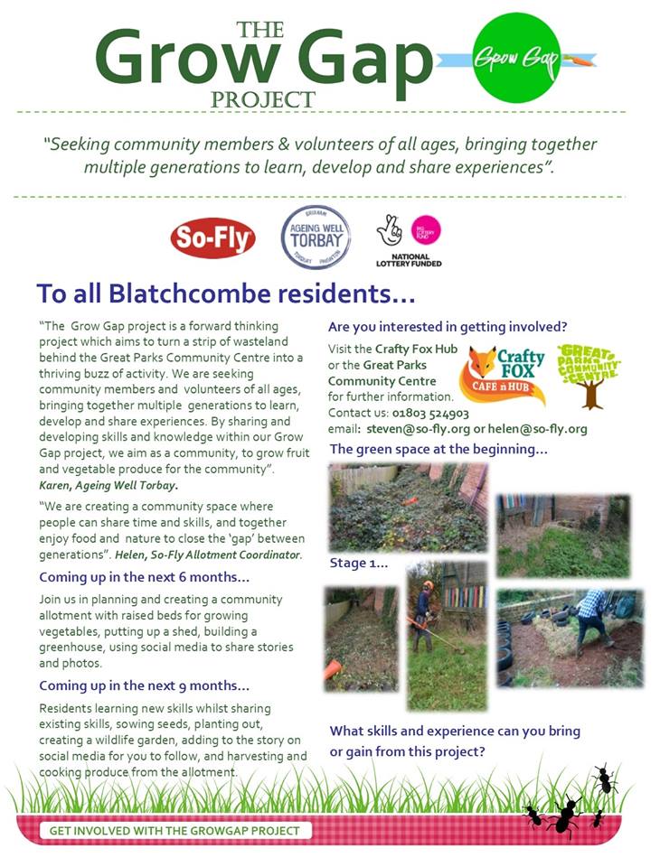 GreatParksCC's tweet photo. "seeking community members &amp; volunteers of all ages, bringing together multiple generations to learn, develop and share experiences". Get involved with our GrowGap Project. Visit us at the Great Parks Community Centre. https://t.co/5MG2znFJWI