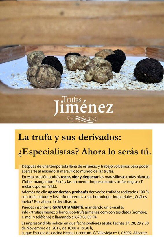 Trufasjimenez's tweet photo. ¿Especialistas? Ahora también lo serás tú. https://t.co/VZP2lzMdnM