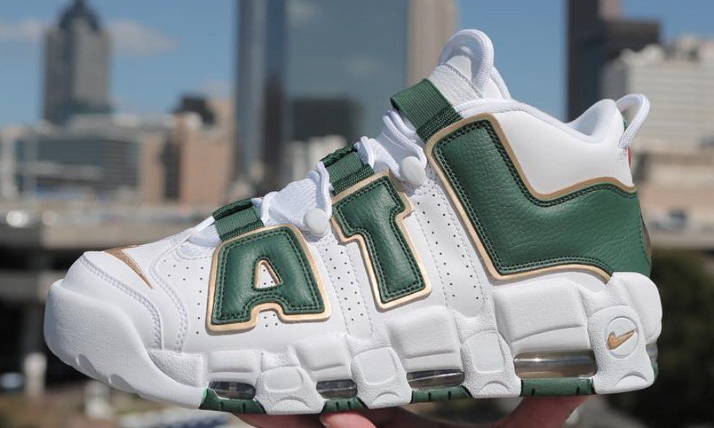crepjunkie's tweet photo. First look at the 'Atlanta'  Air More Uptempo https://t.co/gCIYGfGGrj https://t.co/LL7j1ttcdS