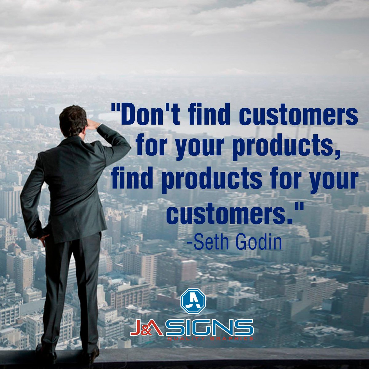 JA_SIGNS's tweet photo. Remember, find products not customers...

#jasigns #fortworth #texas #design #designer #business #promotion #art #signs #advertising #quality #printing #banner #printquality  #graphicdesign #followme #followforfollow #designprinting #like4like https://t.co/gdO1VuJzw4