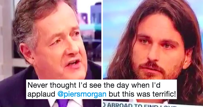 ThePoke's tweet image. That rare moment when you find yourself cheering Piers Morgan thepoke.co.uk/2017/11/22/rar… #piersmorgan #GMB