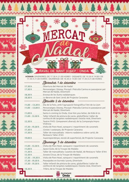 turcastellon's tweet photo. Onda: Mercado de Navidad. 1 al 3 de diciembre.
Onda, comarca de la Plana Baixa,  da la bienvenida a la temporada navideña con el tradicional Mercado de Navidad, con actividades para todos, pero en especial para los más pequeños de la casa. Toda la info en: https://t.co/2IMNlrdtgo https://t.co/jOiACG8R1M