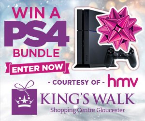 _KingsWalkGlos's tweet photo. Fancy winning a #PS4 prize bundle in time for #Christmas? At @hmvGloucester it's #CompetitionTime! #PS4bundle #WinItWednesday
Enter here: https://t.co/bZSvbN4rhX https://t.co/aFAtFIFyx9