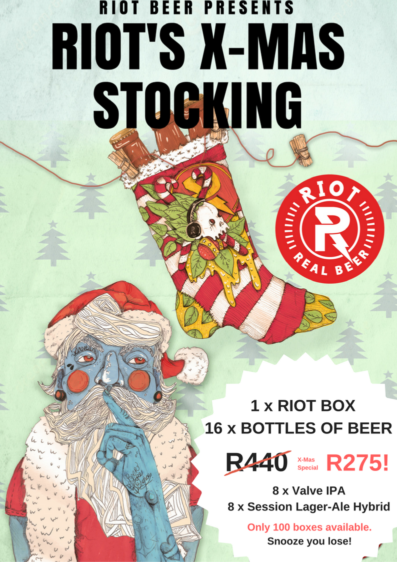 riotbeer's tweet photo. YES ITS BACK!! Riot's X-MAS special is here with the usual format... https://t.co/dWMgOx5Dhq https://t.co/G4kjTTpXeD