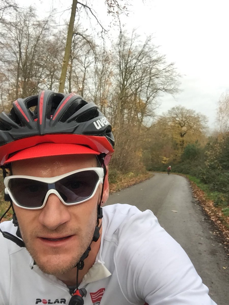 Theclarke's tweet photo. Loving riding my @Ride_BMC road machine at the moment and feeling fit! Don’t think @CatPickthall shared my feelings! Not much chatting so had lots of @Bose headphone action today! https://t.co/Z7m4WvBPNc