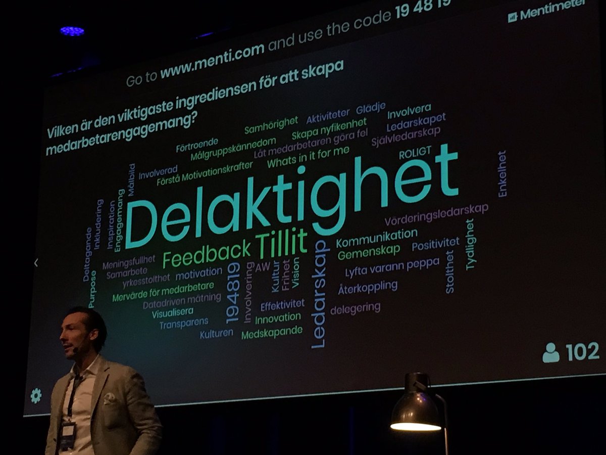 frida_boras's tweet photo. Hur ska vi rigga våra arbetsplatser (fysiskt, psykosocialt och digitalt) för att främja ett ledarskap och självledarskap som skapar engagemang? #dwsum https://t.co/QSjOBBOh6f