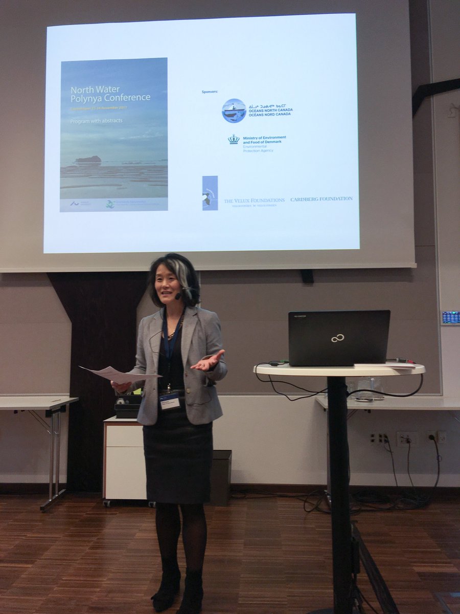 emifuruya1's tweet photo. Delighted to open North Water #Polynya Conference & see strong ๐ฌ๐ฑ๐จ๐ฆ๐ฉ๐ฐ & int'l scientists & researchers represented. Critical issues to discuss & learn, and to feed into ๐จ๐ฆ's new #ArcticPolicyFramework. #ArcticTogether #IndigenousKnowledge #marineconservation #biodiversity https://t.co/weezzJAord