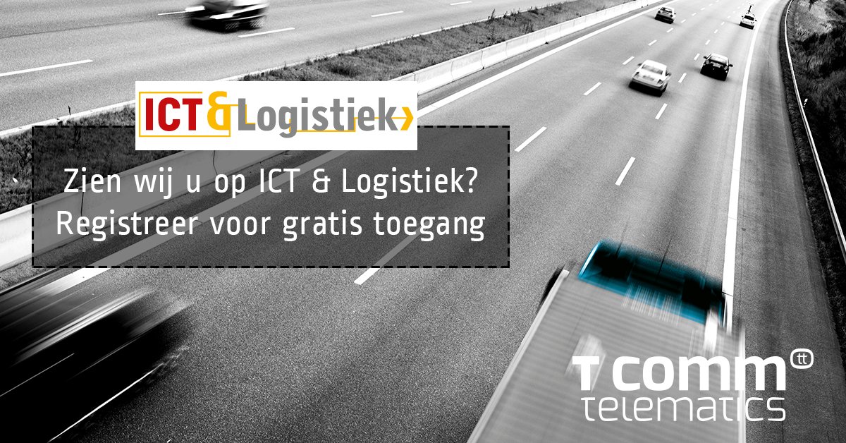 TCommTelematics's tweet image. Wilt u méér controle over de lading van uw trailer? Kom naar ICT en Logistiek en bezoek onze stand voor een live demo. Registreer voor uw gratis bezoek via onderstaande link. Zien wij u op onze stand? #TComm #trailertelematica #Ictenlogistiek2017
ow.ly/Duko30gC3H8