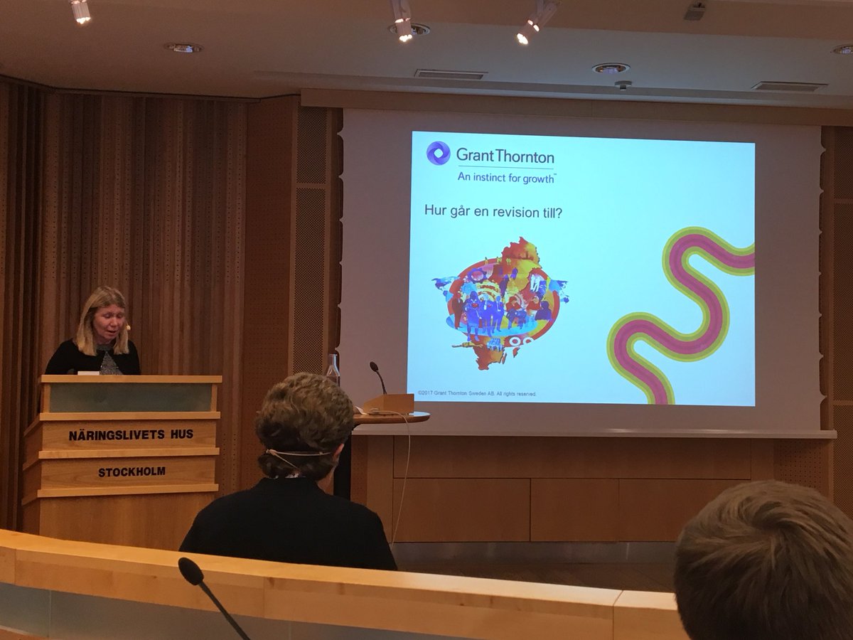 PVarverud's tweet photo. Kollegan Lena Johnson håller föredrag på VJS nyhetsdag för stiftelser @GrantThorntonSE #ideellt #ideella #stiftelse @johnson_lena https://t.co/XI1hEB14rR