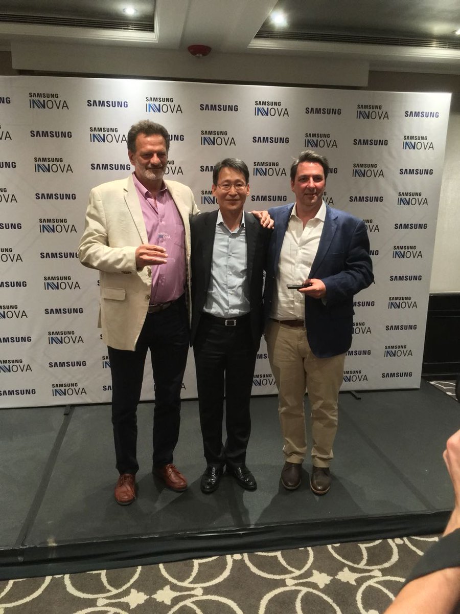CABiotecnologia's tweet photo. Felicitamos a #Inmunova por haber ganado el Gran Premio del certamen #SamsungInnova. https://t.co/hMdyDcu7PS