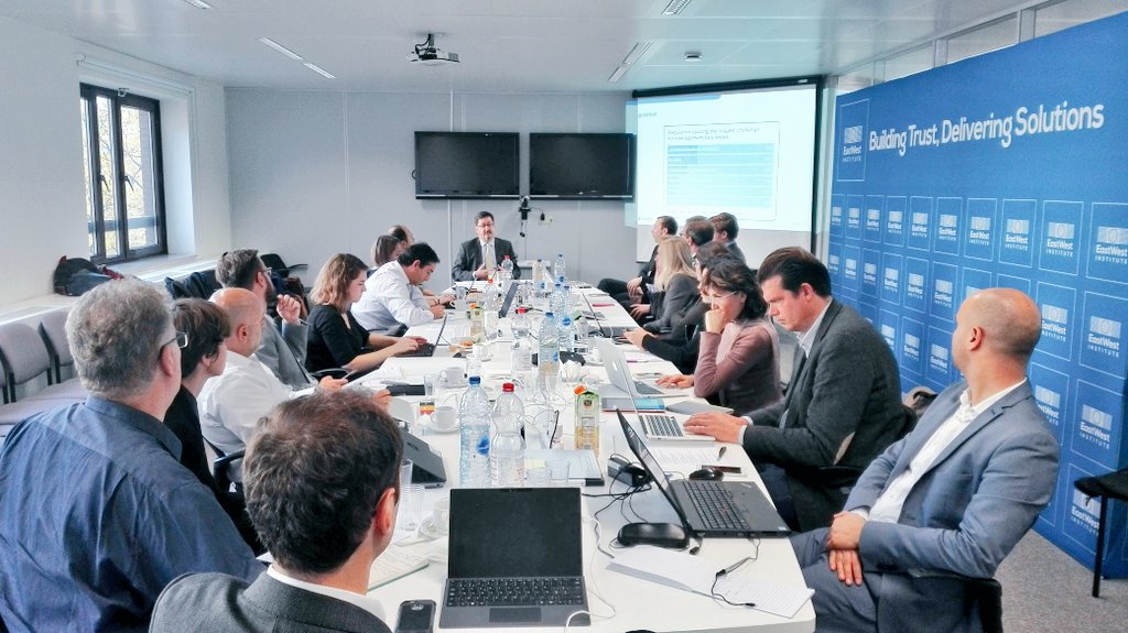 Ecommerce_EU's tweet photo. Presentation of the @ACI_Worldwide Payments Innovation Report 2017 by @PaulThomalla at today's @Ecommerce_EU #ePayments  Working Committee https://t.co/hH54LdzQ9X