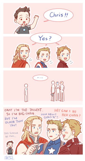 Avengers /  Chris Chris Chris⚡️⭐️✨ 