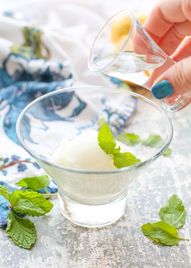 BarefeetKitchen's tweet photo. Lemon Sorbet is the perfect was to end a meal! (Plus a peek into our Chef's Table experience!) #combacknew @PrincessCruises #ad https://t.co/YXBDCg7KrC https://t.co/aTw6azBhEa