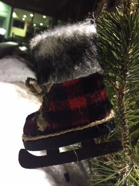 SidTheShrub's tweet photo. I'm still working on my selfie game, but I manged to snap pictures of the new ornaments brought to me by @CBCEyeopener listeners. #shrubie https://t.co/2KQwlSQa0O