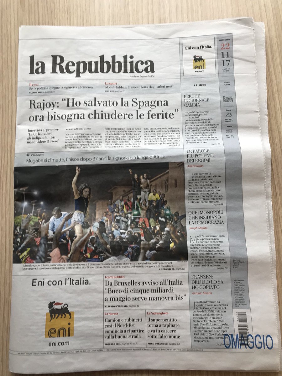 Benvenuta, bella ragazza! #nuovaRepubblica