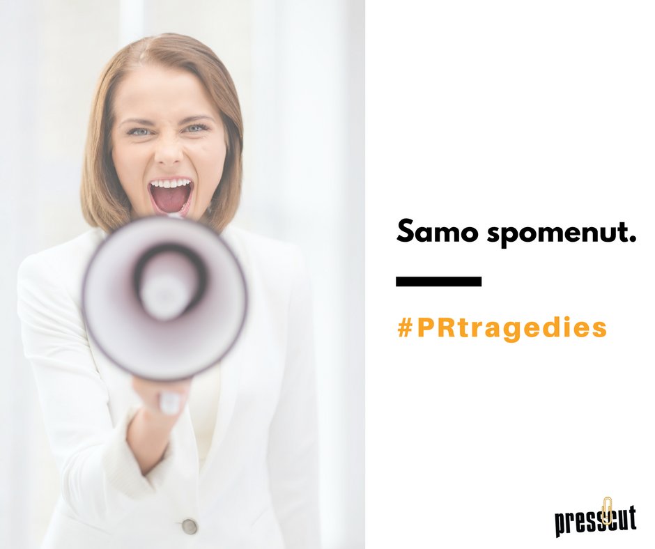 Kako misliš samo smo spomenuti? #prtragedies