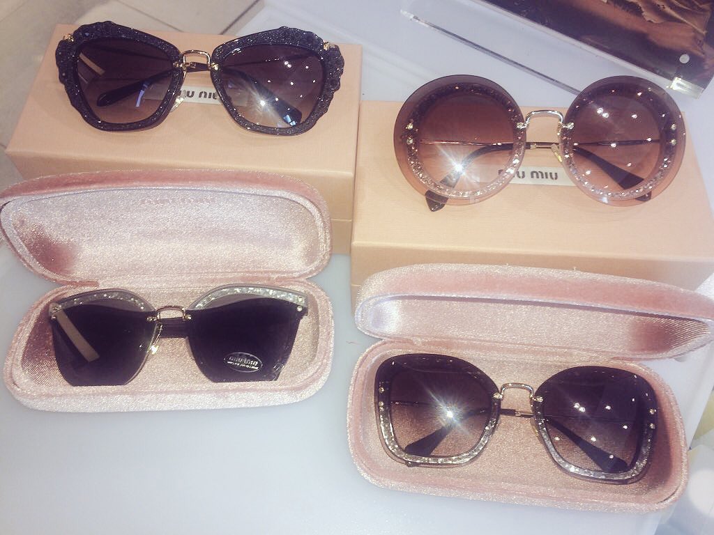 ChelmsfordSun's tweet photo. ‘Tis the Season to Sparkle ✨✨✨ @ JL Sunglasses Chelmsford  #miumiu #christmas #Sunglasses #perfectgift 🕶 https://t.co/NkjPEGepfi