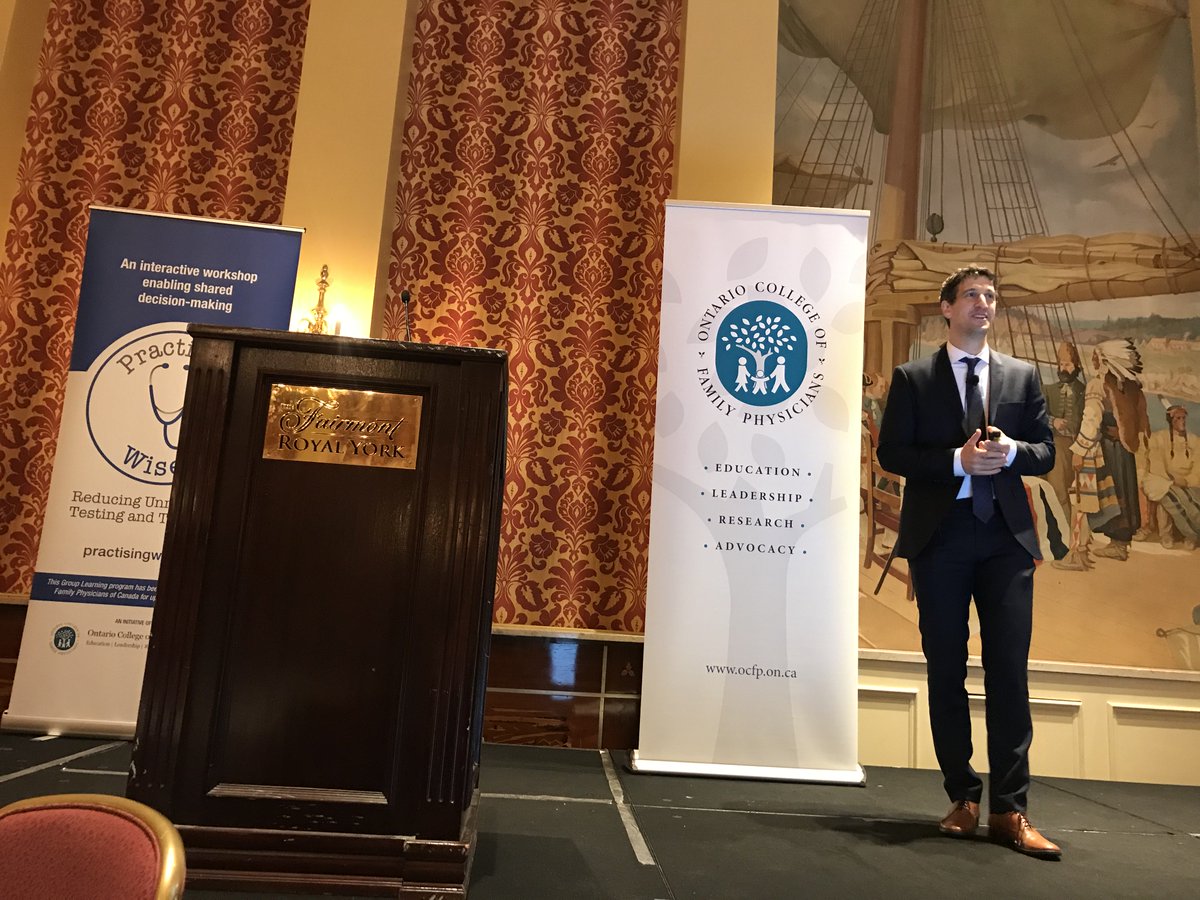 Drjvmd's tweet photo. @DrJoshuaTepper speaking @OntarioCollege #PractisingWiselyDay to a packed house. Sold out 8 weeks ago! Looking forward to a engaging day! https://t.co/Wj6VzYFwUh