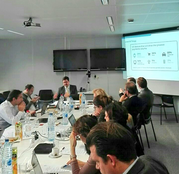Ecommerce_EU's tweet photo. The biggest security threats for #online users are, among others, identity theft (25%), hacking of #banking processing systems (28%), says @PaulThomalla during our #ePayments Working Committee. #ecommerce https://t.co/M6f2pz5vU0