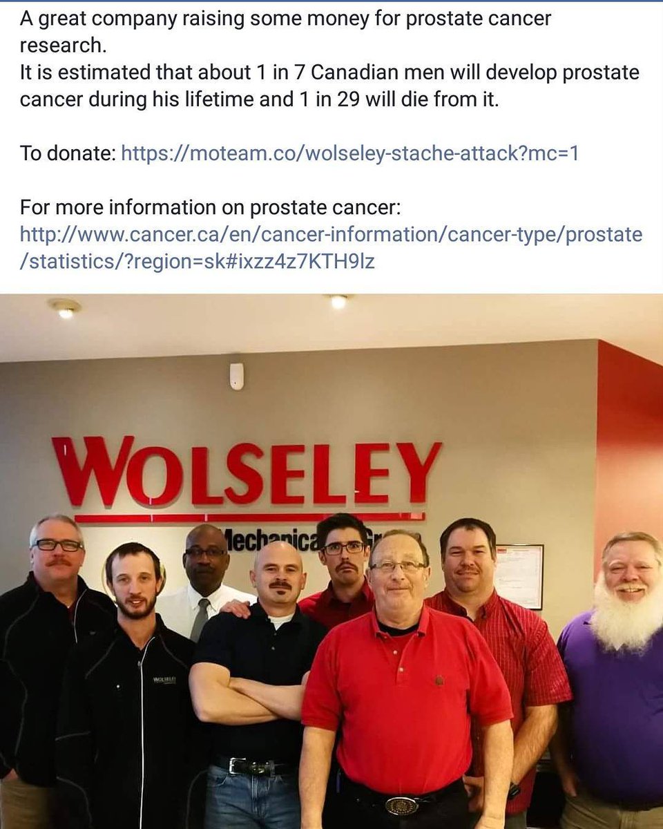 RegginTechnical's tweet photo. @adamgarone @MOcalgary  Supporting our friends in their endeavour raising money for prostate cancer this Movember #prostatecancer #awareness 
To donate: https://t.co/PzJr2kMnl9 https://t.co/LxbYkQMVST