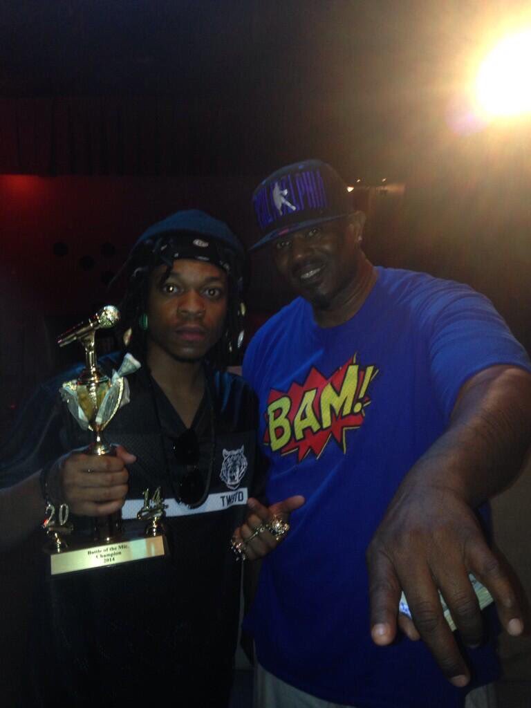 BattleOfTheMic's tweet photo. BACK "N" THE DAY, WHEN I PROMOTED BATTLE COMPETITION WITH 107.9!! https://t.co/RYJ8IlBefl