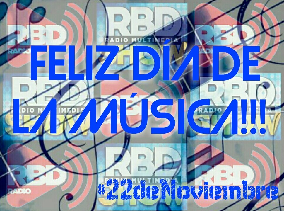 RBDShow's tweet photo. "Sin musica la Vida no sería Vida" #DiadelaMusica #RBDSHOW @Rbdradioarg @RBDShow https://t.co/w4UugBuPVk