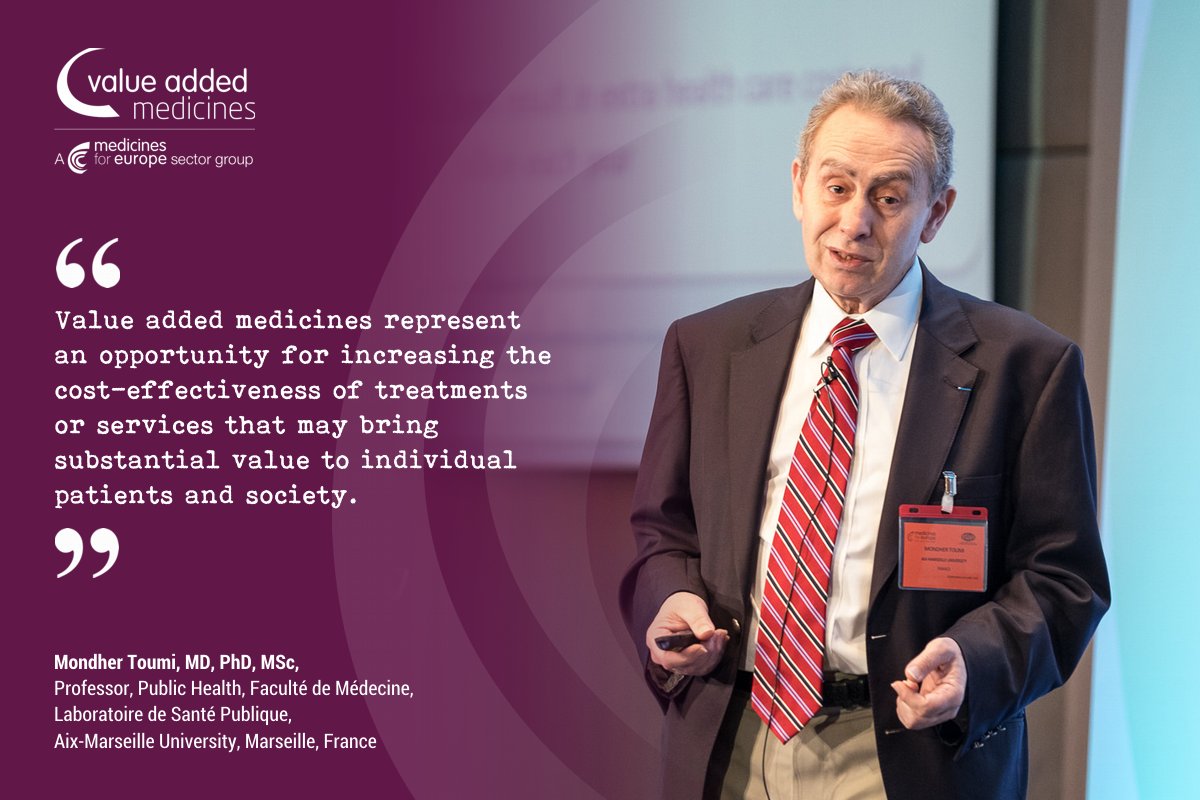 medicinesforEU's tweet photo. Prof. Toumi at #ValueAddedMeds conference #VAM17 . Patient-centric perspective should be captured in the HTA decision framework, to provide them with the most valuable treatment. #AccessHealth https://t.co/o8pUOaz3ZA