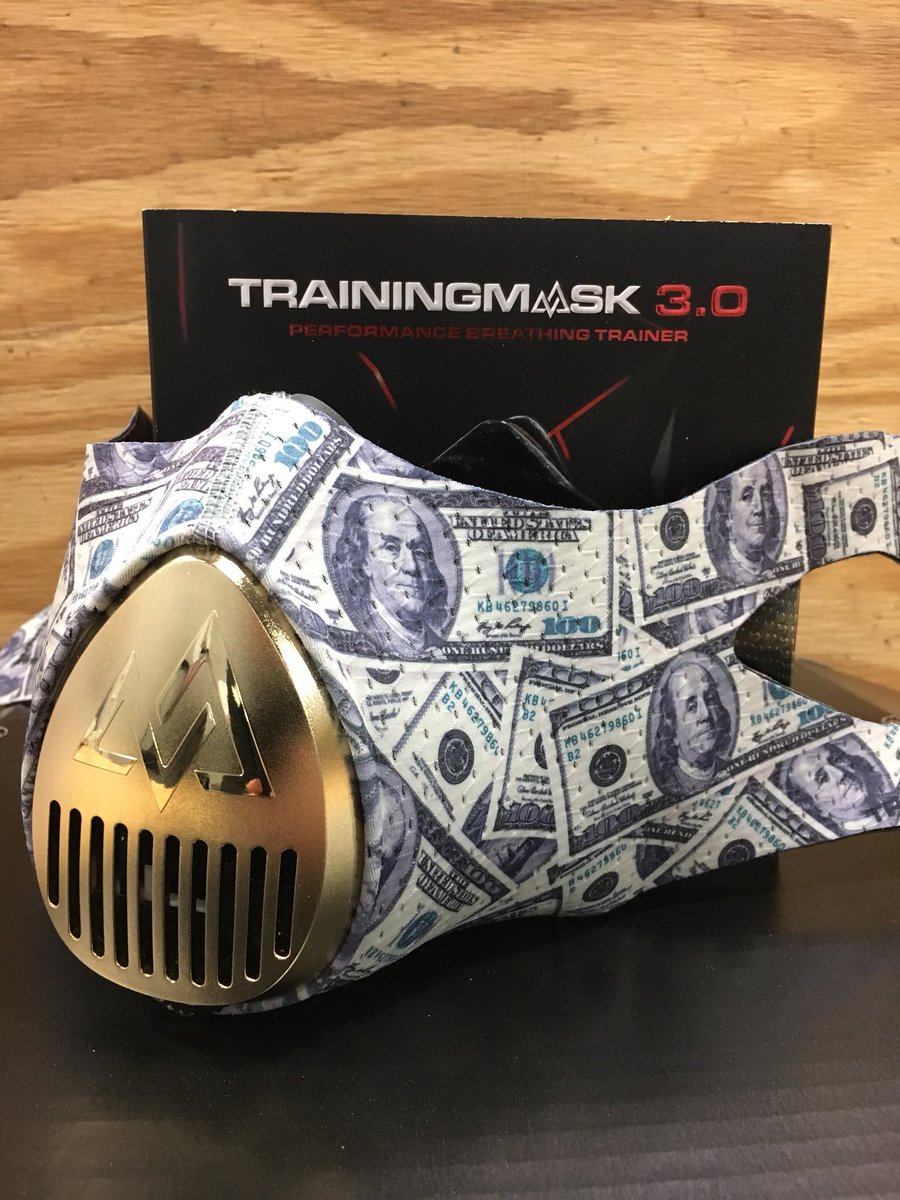 TrainingMask's tweet image. Black Friday Giveaway! Must Like it, Share it &amp;amp; Tag a Friend for Chance to Win One Limited Edition 3.0 MONEY Sleeve &amp;amp; Mask! Use #TMBLACKFRIDAY Selection will be on Black Friday 10am EST