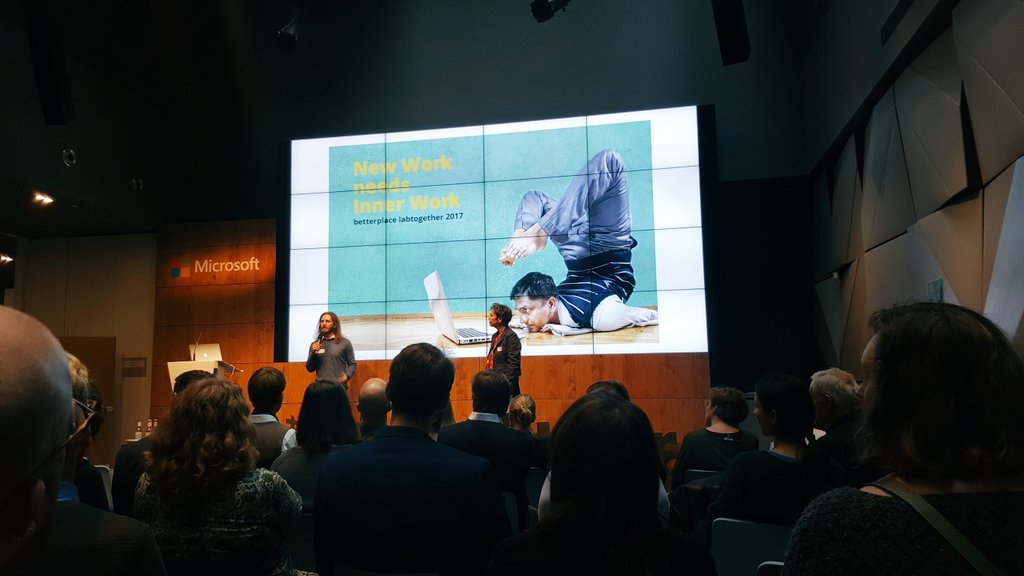 AmreiAndrasch's tweet photo. Great learnings about #NewWork : change inside (me) and outside (we)! Both sides are important and need attention if we want to learn how to change our ways of working together
At the #betterplace #labtogether 2017 https://t.co/yb7qaKhfvL