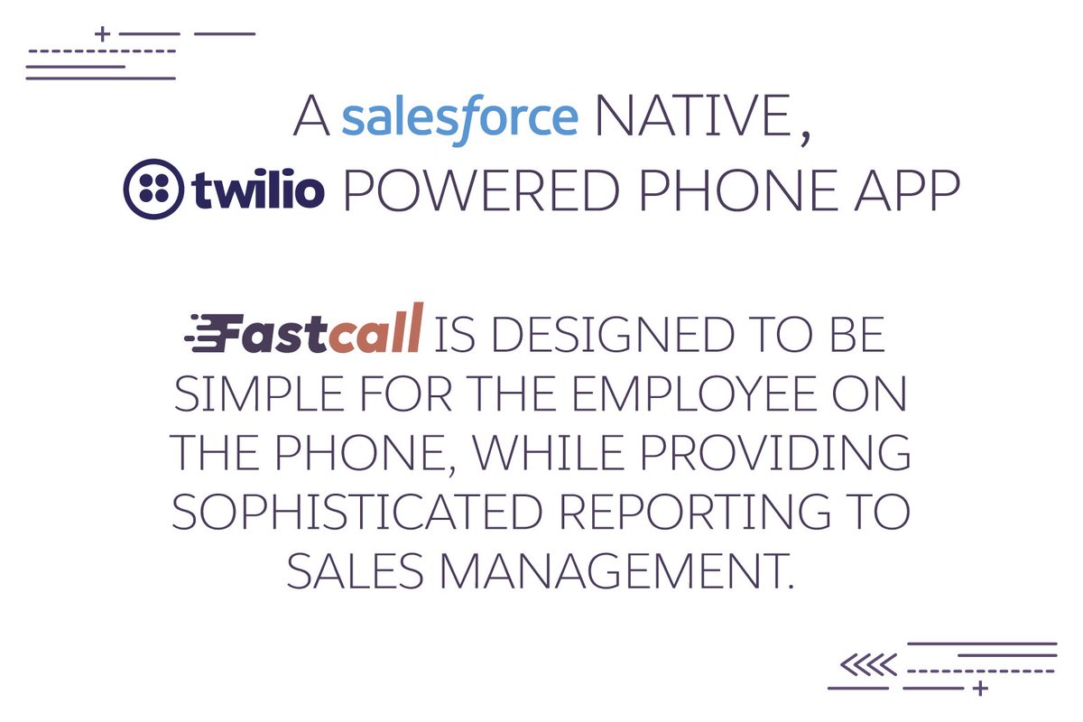 fastcall411's tweet image. #Fastcall #1-RATED, NATIVE Salesforce DIALER 🔝
#VitalTool #FastTool #EasyTool #Simple #NativeSalesforceDialer #Salesforce #ImproveYourDays 💪🏼💪🏼👏 
-
📢 Download now from the AppExchange 
goo.gl/kK6ydE 
-
Learn more: fastcall.com 💻
Stay tuned 😉