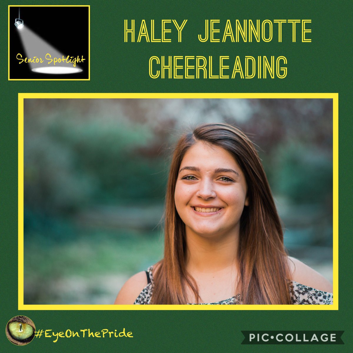 SENIOR SPOTLIGHT: Haley Jeannotte - Cheerleading
Read here: facebook.com/permalink.php?…
#EyeOnThePride <a href="/pinelandscats/">Pinelands Wildcats</a> <a href="/pinelandsjhs/">Pinelands JHS - Eric Pschorr</a> <a href="/CatAthletics/">Pinelands Athletics</a> <a href="/PinelandsCheer/">Pinelands Cheer💚💛</a>
