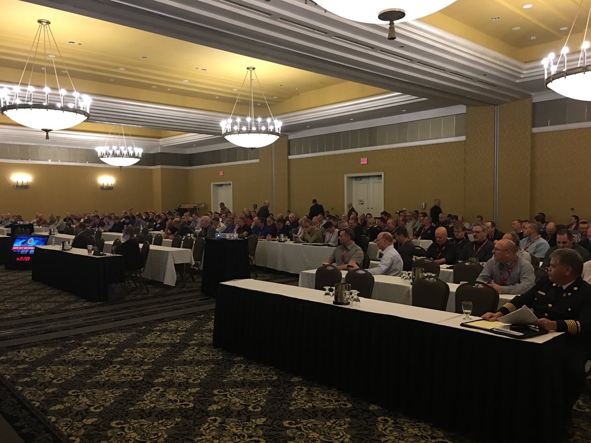 ONFireChiefs's tweet photo. #Midterm17 is officially open! Thanks to everyone who has joined us in Niagara Falls - we are looking forward to a day full of sharing best practices, collaboration and networking #OAFC https://t.co/R8j9QJz3h2